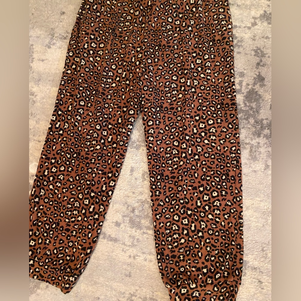 Honeyme curvy cheetah print lounge pants pajama pants plus size 3XL - Picture 11 of 11
